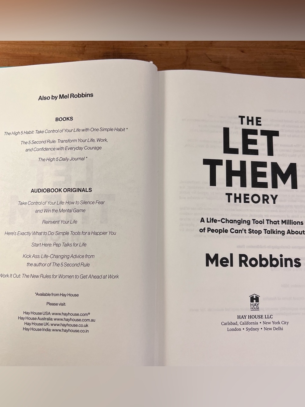 The Let Them Theory by Mel Robbins, Hardcover - Picture 4 of 6